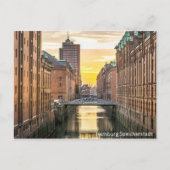 Hamburg Speicherstadt Postkarte (Vorderseite)
