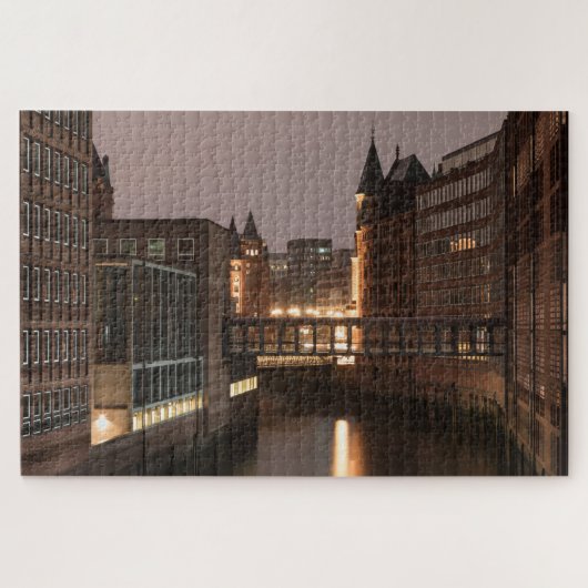 Hamburg Speicherstadt Puzzle (Horizontal)