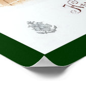 Hamburg ~ SS Graf Waldersee ~Shuffleboard Poster (Ecke)