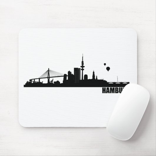 Hamburg-Stadt Mousepad (Mit Mouse)