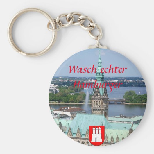 Hamburg Townhall Schlüsselanhänger (Vorne)