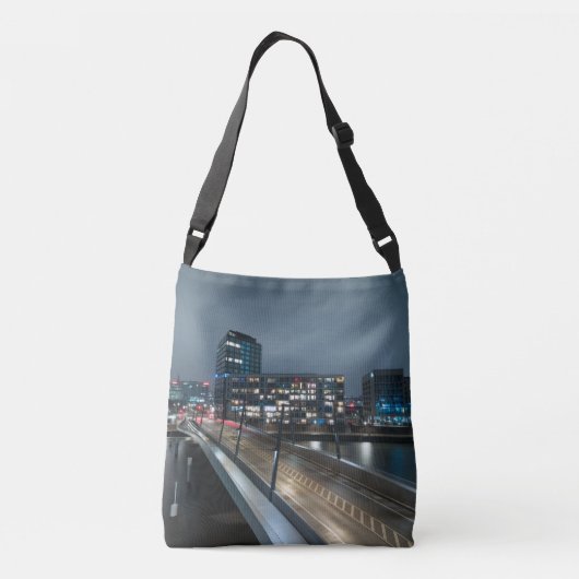 Hamburg Tragetaschen Mit Langen Trägern (Rückseite)