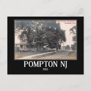 Hamburg Turnpike, Pompton, NJ Vintag Postkarte