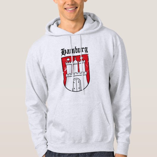Hamburg Wappen Hoodie (Vorderseite)