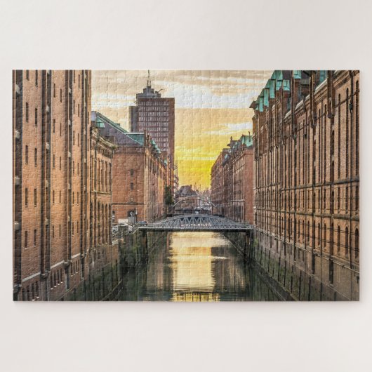 Hamburger Architektur Puzzle (Horizontal)