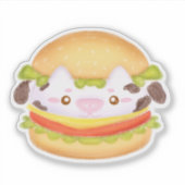 Hamburger Aufkleber (Vorderseite)
