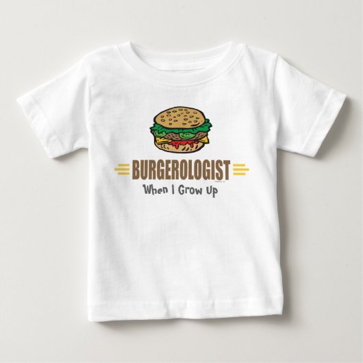 Hamburger Baby T-shirt (Vorderseite)