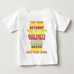 Hamburger Baby T-shirt
