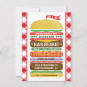 Hamburger Barbecue Einladung (Vorderseite)
