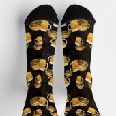 Hamburger Bier auf Dunkel Socken (Oben)