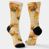 Hamburger Bier Socken (Gewinkelt)