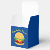 Hamburger Birthday Party Burger Gefallen Box Geschenkschachtel (Geöffnet)
