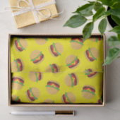 Hamburger Birthday Party Burger Kids Tissue Seidenpapier (Geschenk)