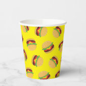 Hamburger Birthday Party Burger Paper Cups Pappbecher (Links)