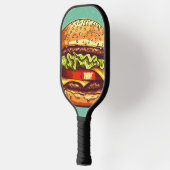 Hamburger Blaster Pickleball Schläger (Links)