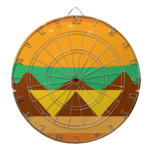 Hamburger Brot Dartscheibe