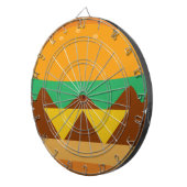 Hamburger Brot Dartscheibe (Vorderseite rechts)