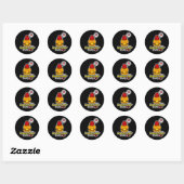 Hamburger Bün(ny) Stickers (schwarz) (Blatt)