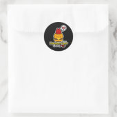 Hamburger Bün(ny) Stickers (schwarz) (Tasche)