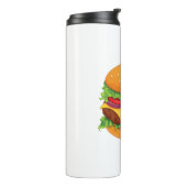 Hamburger Burger Rindfleisch Schweinefleisch Fleis Thermosbecher (Nach links gedreht)
