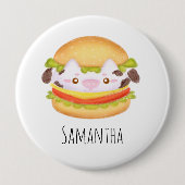 Hamburger Button (Vorderseite)