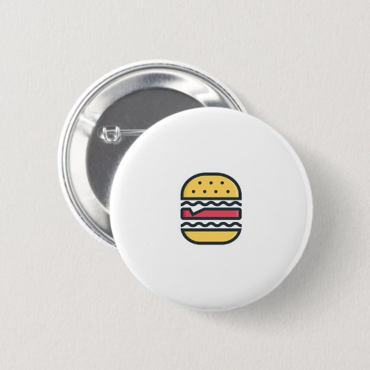Hamburger! Button (Vorne & Hinten)