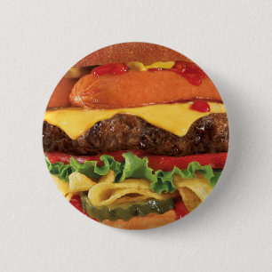 Hamburger Button
