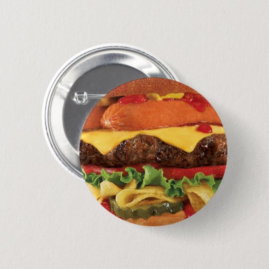 Hamburger Button (Vorne & Hinten)