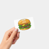Hamburger Cartoon Ausweis (Handheld)
