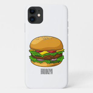 Hamburger Cartoon Case-Mate iPhone Hülle