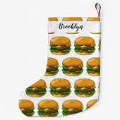 Hamburger Cartoon Kleiner Weihnachtsstrumpf (Rückseite)