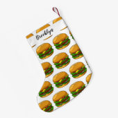 Hamburger Cartoon Kleiner Weihnachtsstrumpf (Rückseite (Hängend))