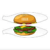 Hamburger Cartoon Mini Basketball (Panele)