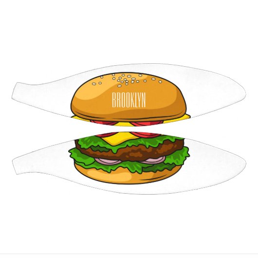 Hamburger Cartoon Mini Basketball (Panele)