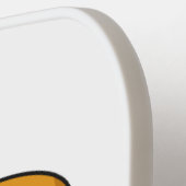 Hamburger Cartoon Pickleball Schläger (Linke Seite)