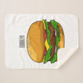 Hamburger Cartoon Sherpadecke (Vorderseite (Horizontal))