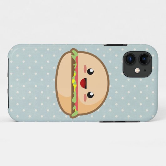 Hamburger Case-Mate iPhone Hülle (Rückseite (Horizontal))