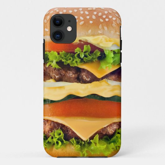 Hamburger Case-Mate iPhone Hülle (Rückseite)