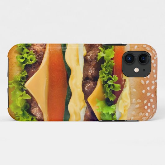 Hamburger Case-Mate iPhone Hülle (Rückseite (Horizontal))