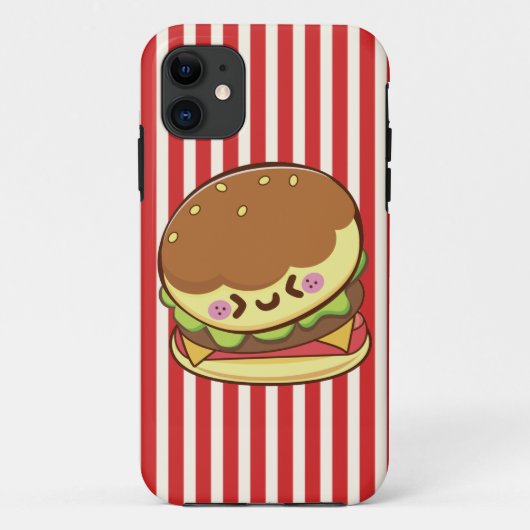 Hamburger Case-Mate iPhone Hülle (Rückseite)
