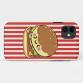 Hamburger Case-Mate iPhone Hülle (Rückseite (Horizontal))