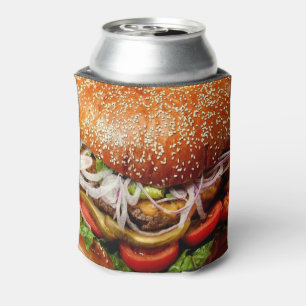 Hamburger Cheeseburger Dosenkühler