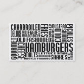 Hamburger (Chit-Chat) Treuekarte (Vorderseite)