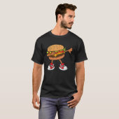 Hamburger Dab Kids Men Women Cheeseburger T-Shirt (Vorne ganz)