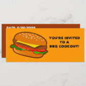 Hamburger Einladung (Vorne/Hinten)