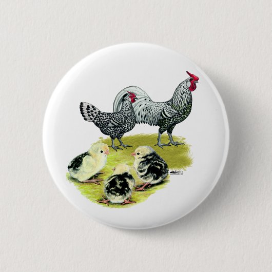 Hamburger Familie Button (Vorderseite)
