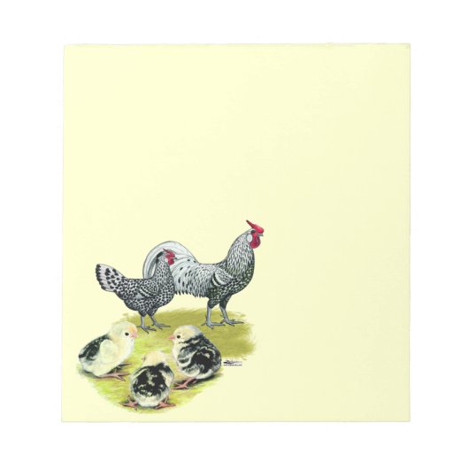 Hamburger Familie Notizblock (Vorderseite)