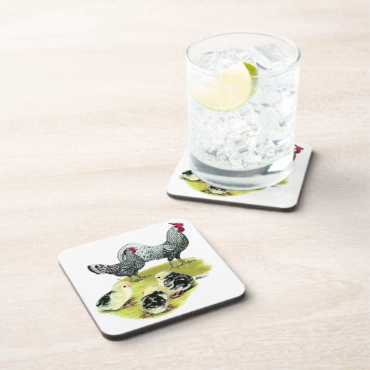 Hamburger Familie Untersetzer (Rechte Seite)