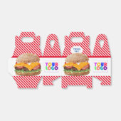 Hamburger Fast Food GRILLEN Diner Geschenkschachtel (Ungefaltet)