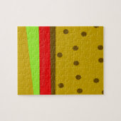 Hamburger Fastfood Burburger Puzzle (Horizontal)